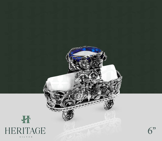 ITALY CASTED SALT/NAPKIN HOLDER