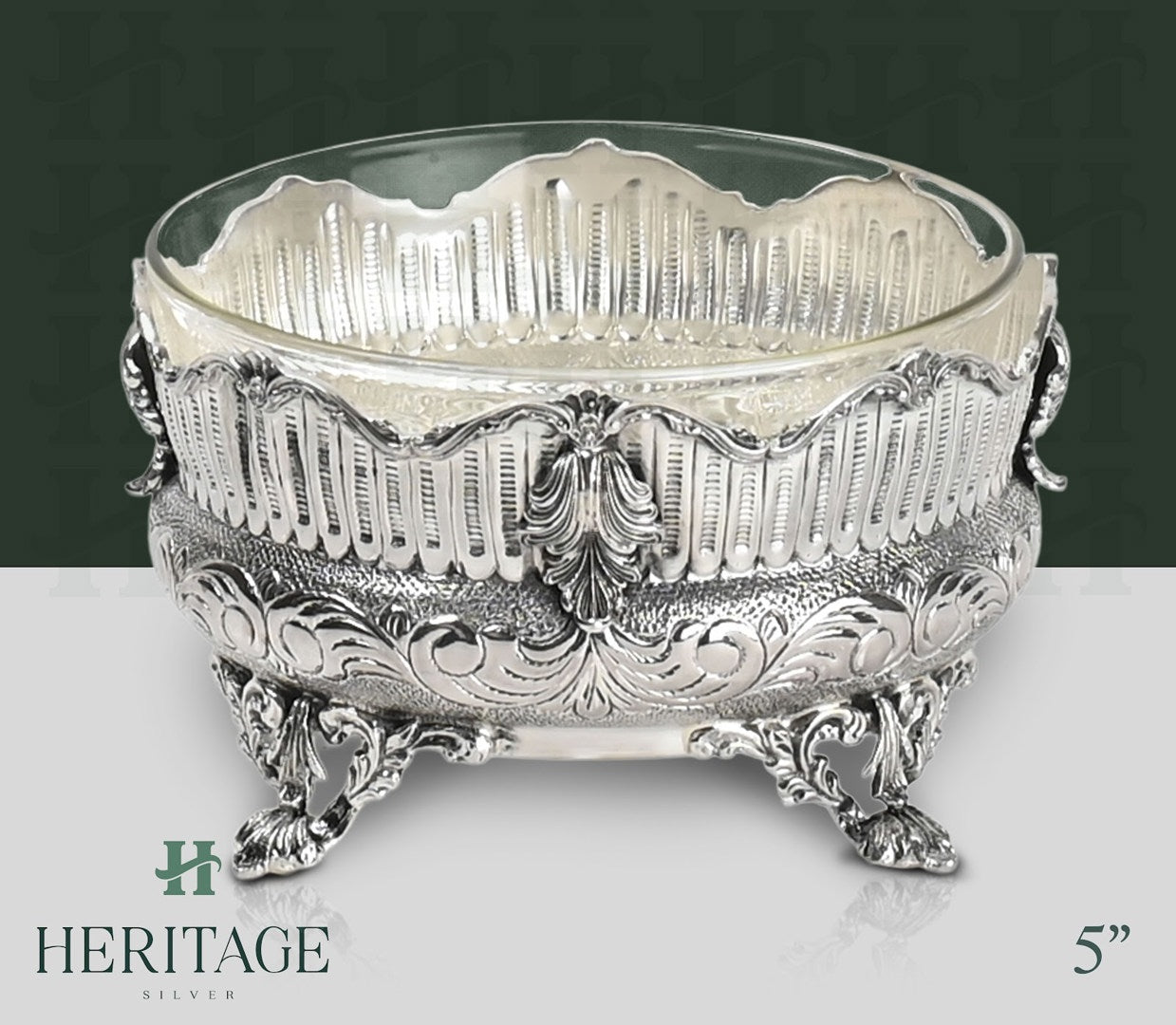 SMALL ENGRAVED DIP DISH