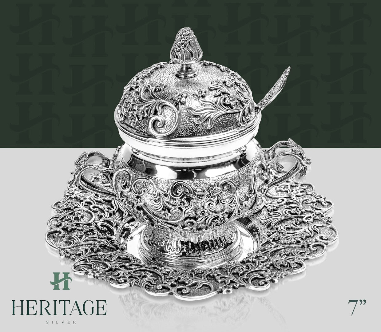 HONEY DISH WITH TRAY