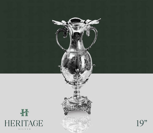 MILANESE VASE WITH HANDLE