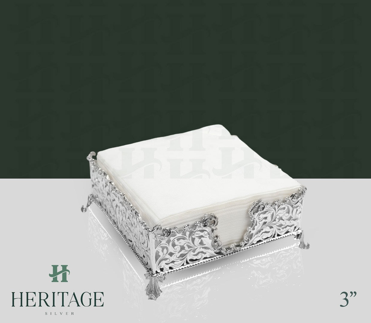 SQUARE FLAT NAPKIN HOLDER