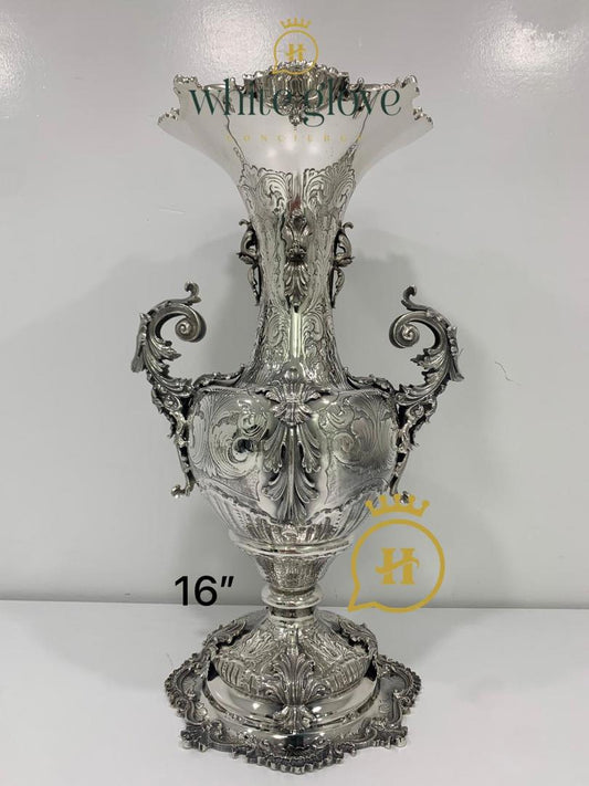 ITALY SMALL VASE WITH HANDLE