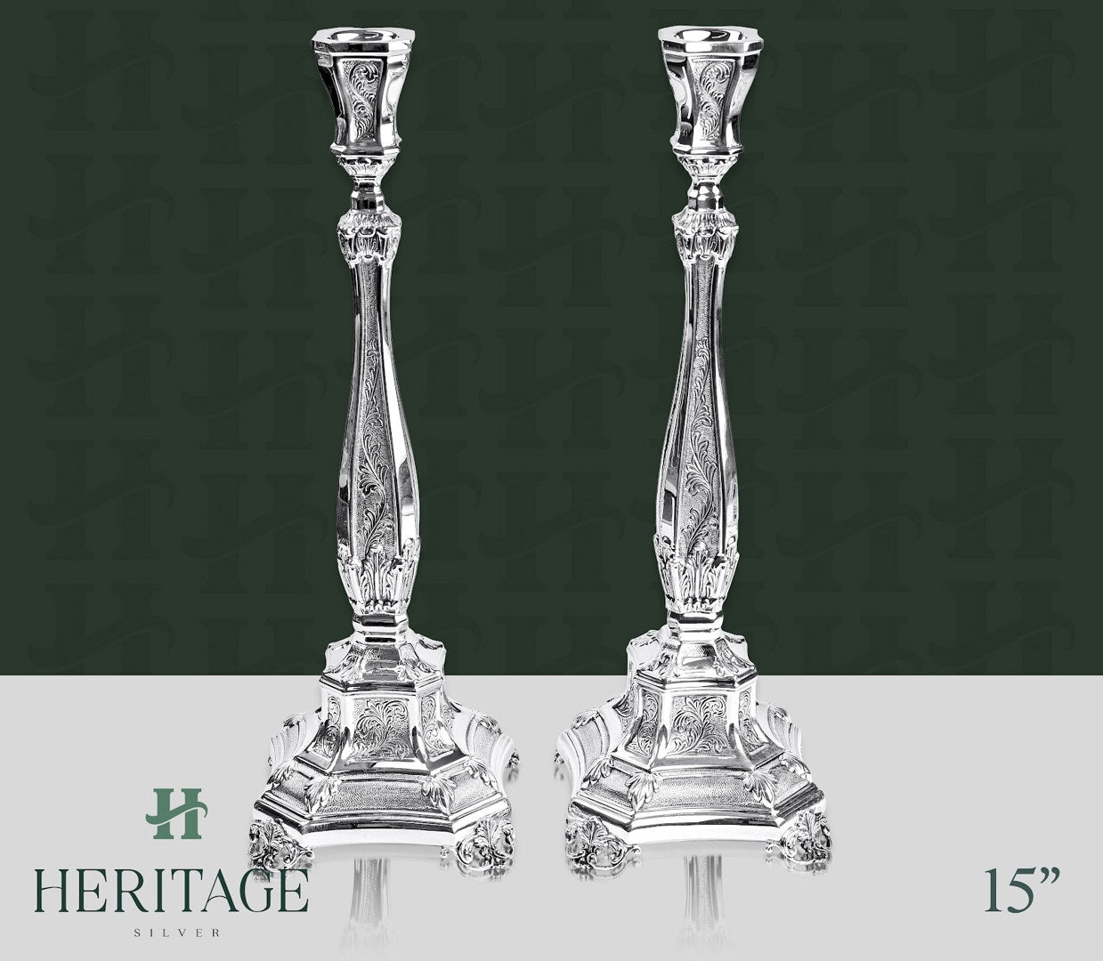 BAKIO DECORATED CANDLESTICKS