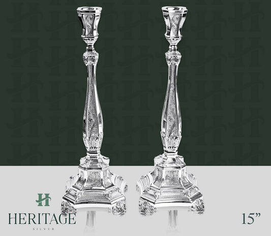 BAKIO DECORATED CANDLESTICKS