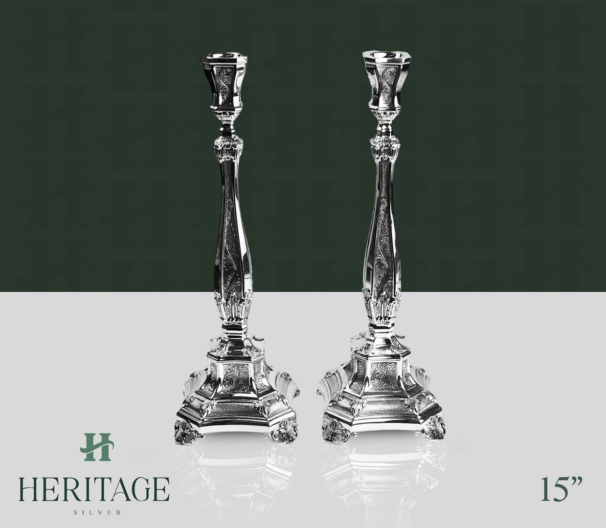 BAKIO DECORATED CANDLESTICKS