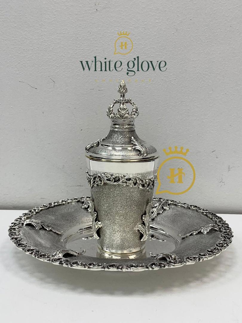 MATT 5 OZ BECHER WITH COVER