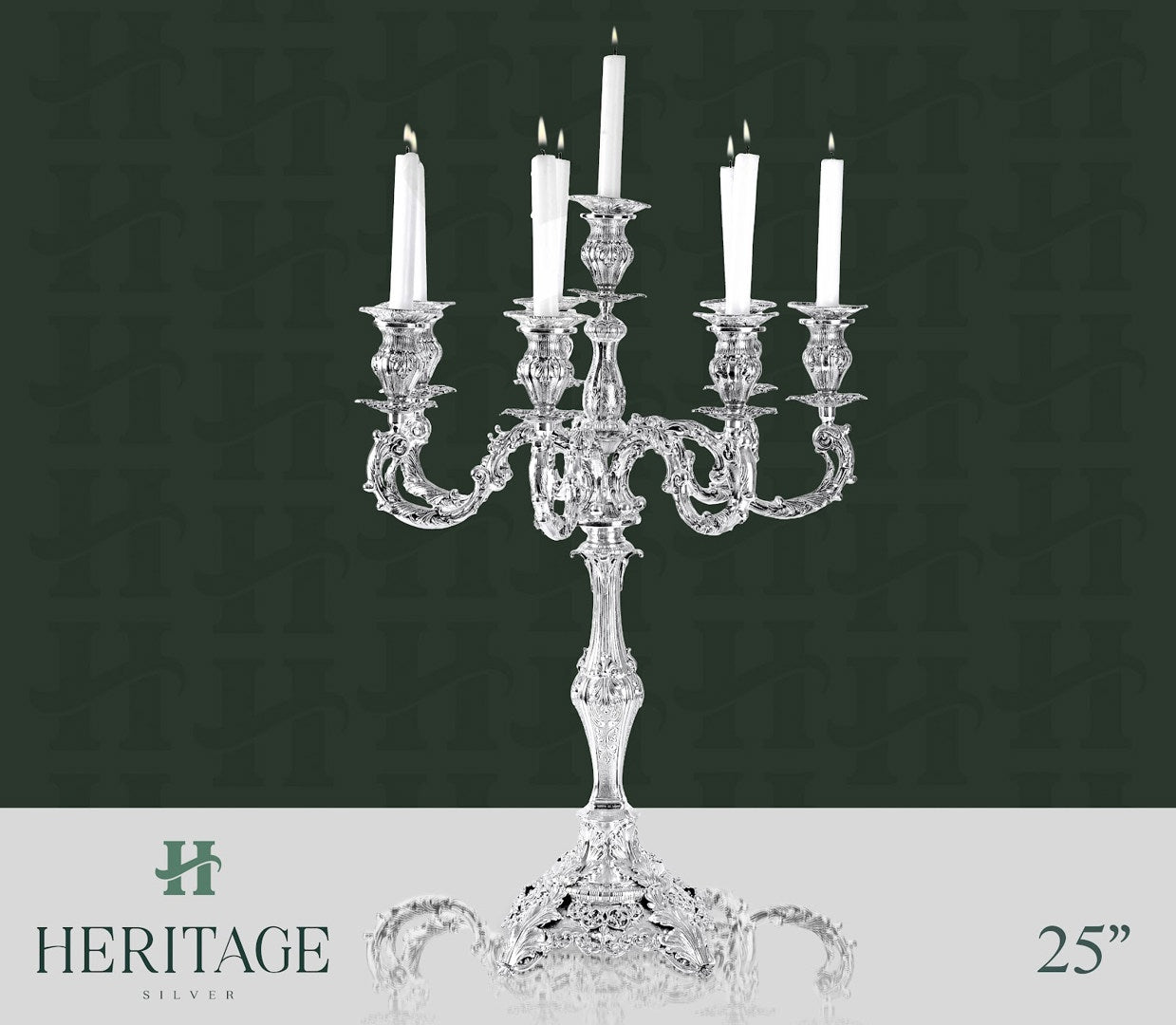 TRAFORO 8 LIGHT CANDELABRA