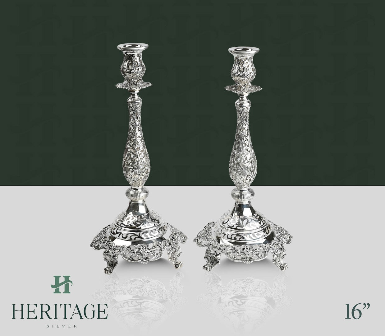 LACE CANDLESTICKS
