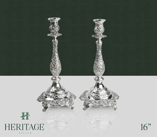 LACE CANDLESTICKS