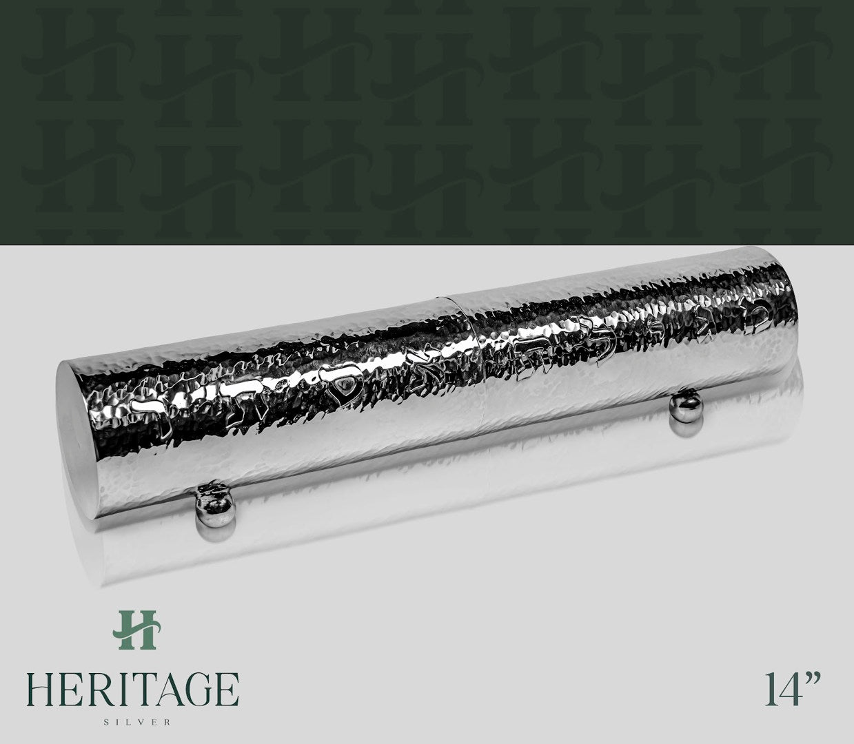 HAMMERED FLAT MEGILLAH HOLDER