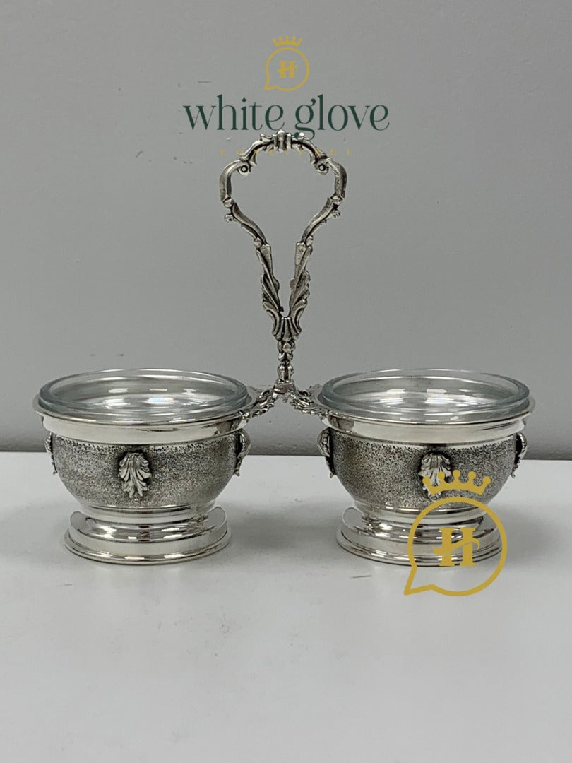 MATT DOUBLE SALT HOLDER