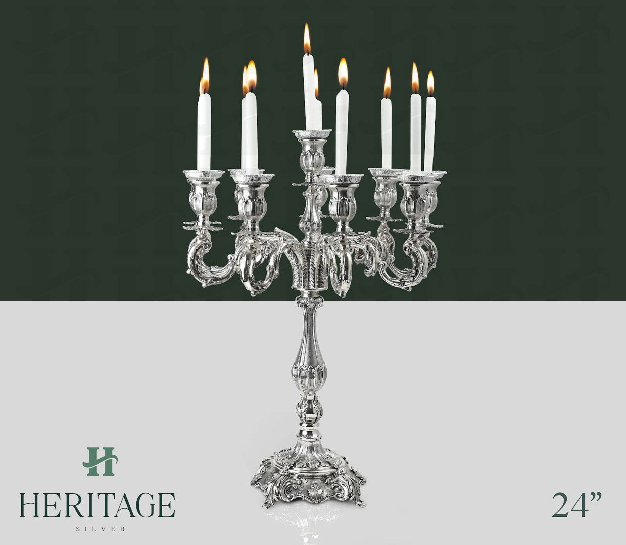 MOSES 10 LIGHT CANDELABRA