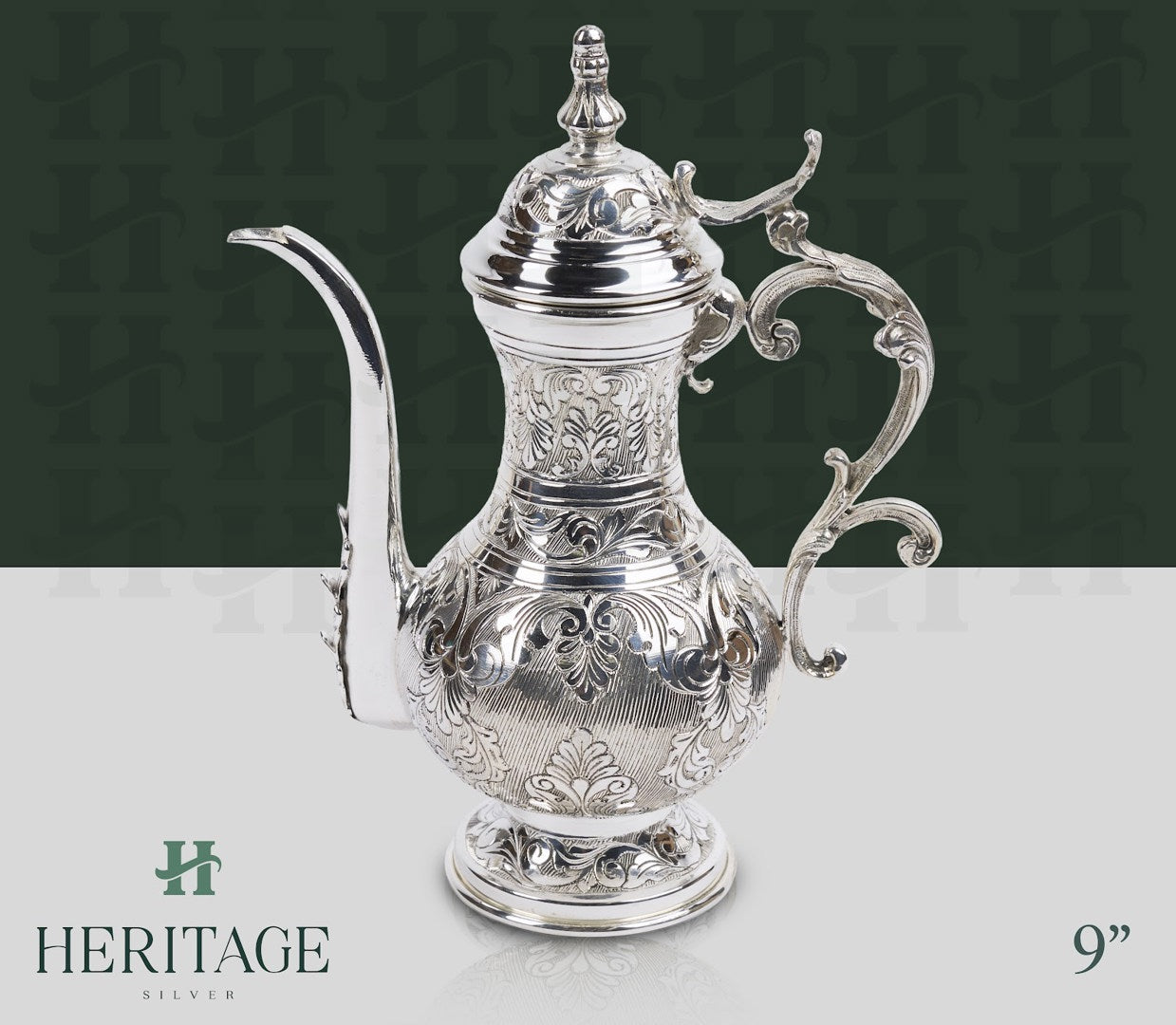 ENGRAVED OIL PITCHER
