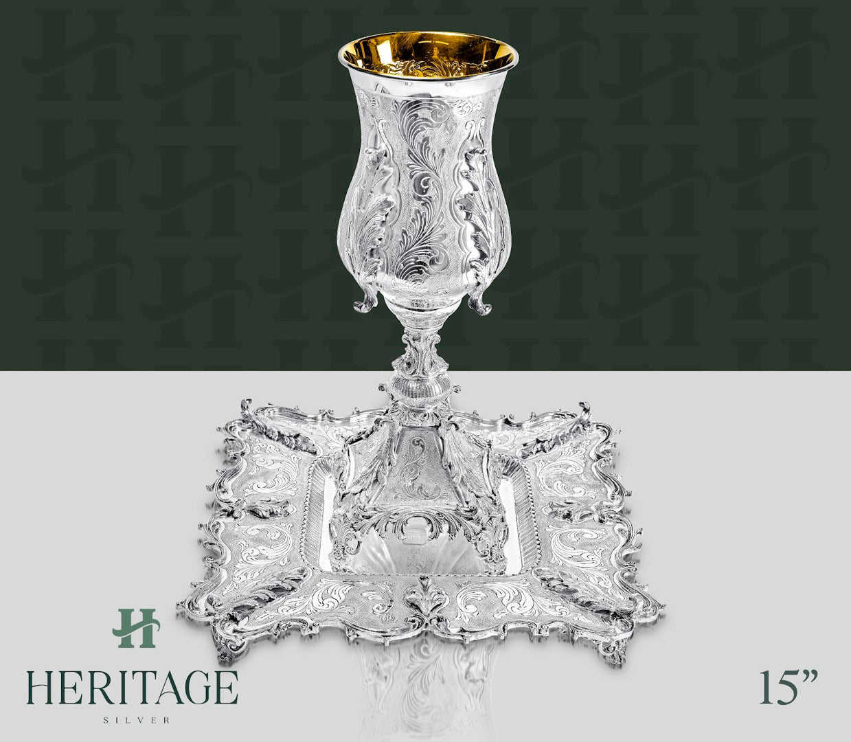 CUP ELIUE WITH SQUARE TRAY