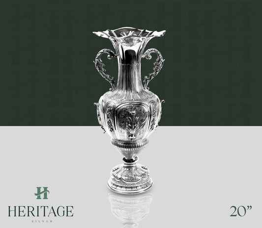 LARGE VASE WITH HANDLE