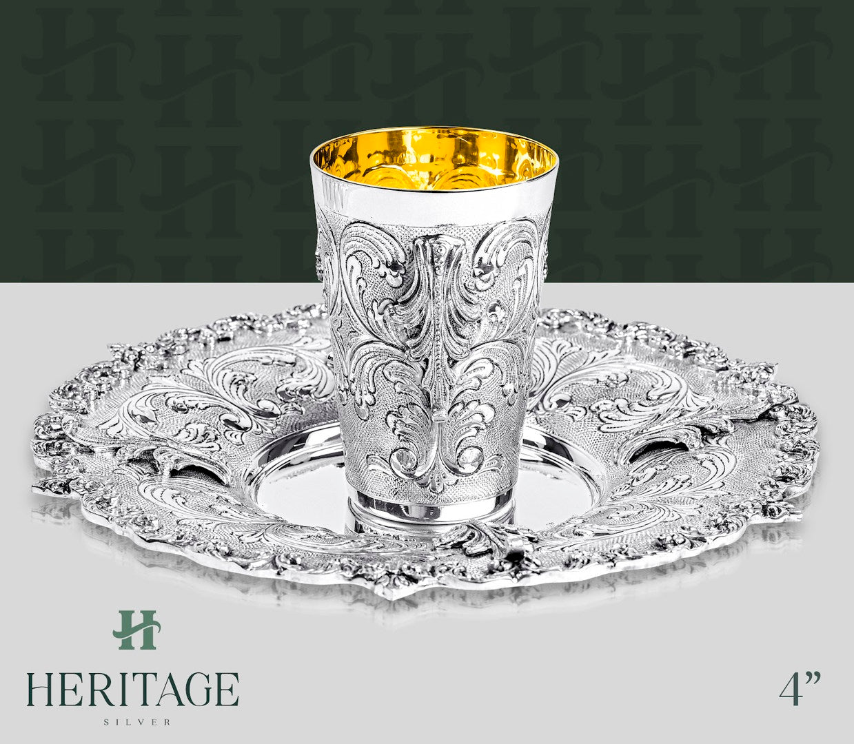 ROUND CASTED BECHER SET