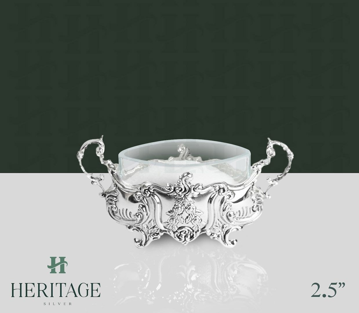 VIENNA OVAL SINGLE SALT HOLDER