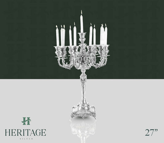 ROMANA LARGE 12 LIGHT CANDELABRA
