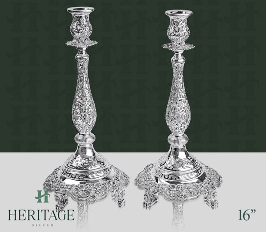 LACE CANDLESTICKS