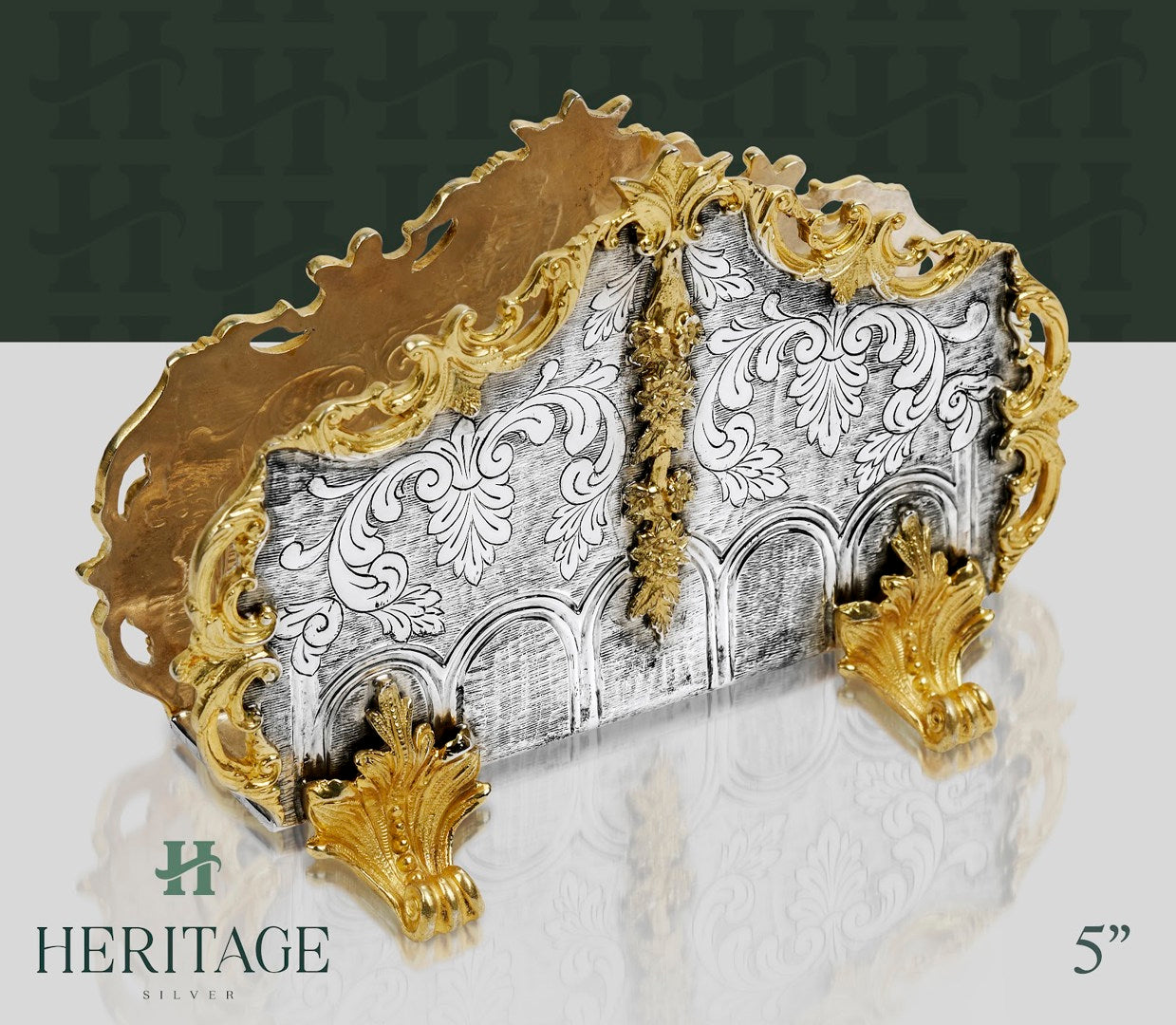 GOLD NAPKIN HOLDER