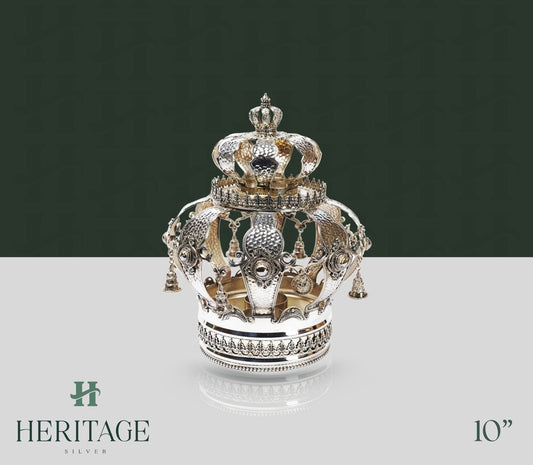 SILVER MEDIUM CROWN FOR SAFER TORAH