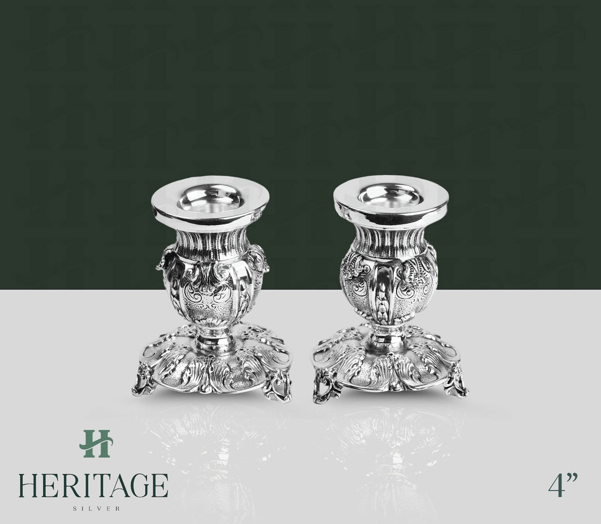 SALERNO SMALL CANDLESTICKS