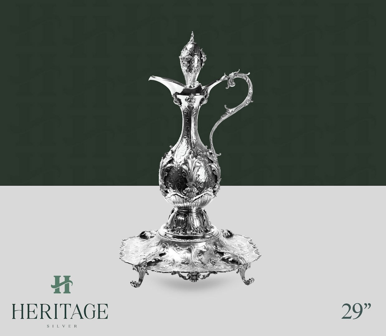 ITALY X LARGE WINE PITCHER WITH TRAY