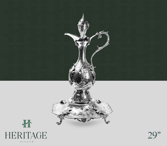 ITALY X LARGE WINE PITCHER WITH TRAY