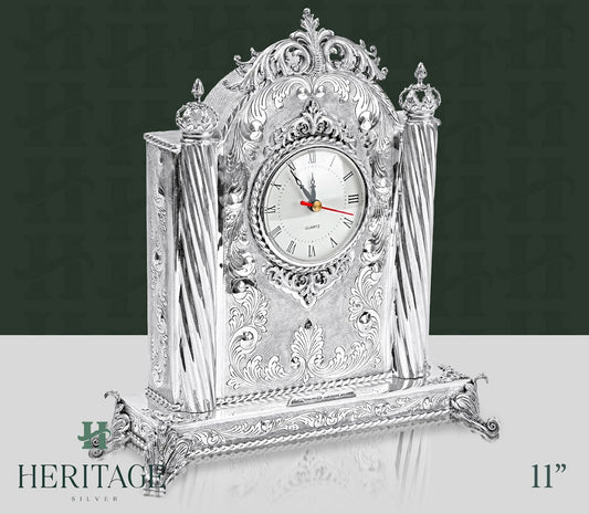 MILANESE CLOCK CENTERPIECE