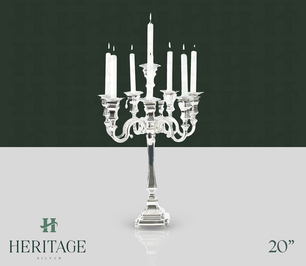 COMINO SMOOTH 8 LIGHT CANDELABRA