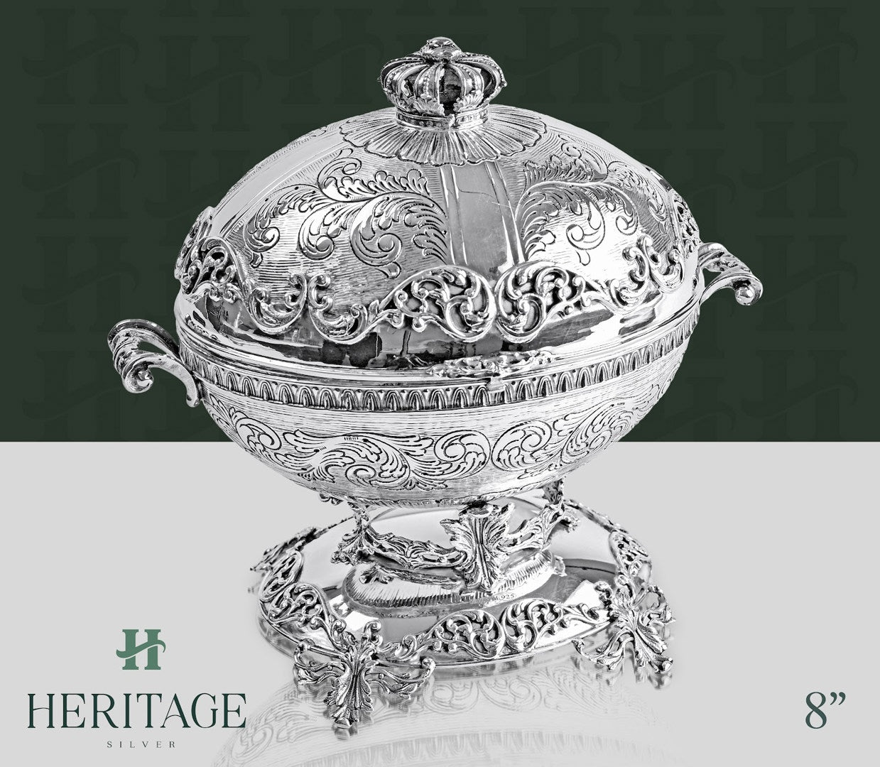 BRUNI ESROG BOX – Heritage Silver