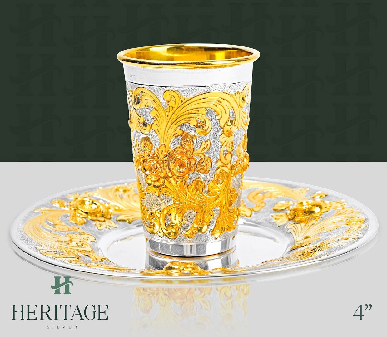 GOLD BECHER SET