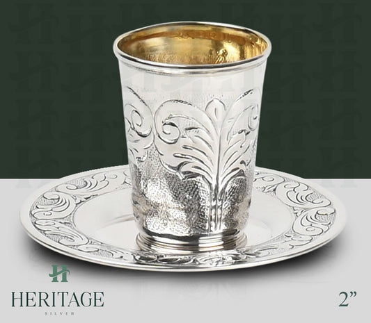 SMALL CHASED BECHER SET