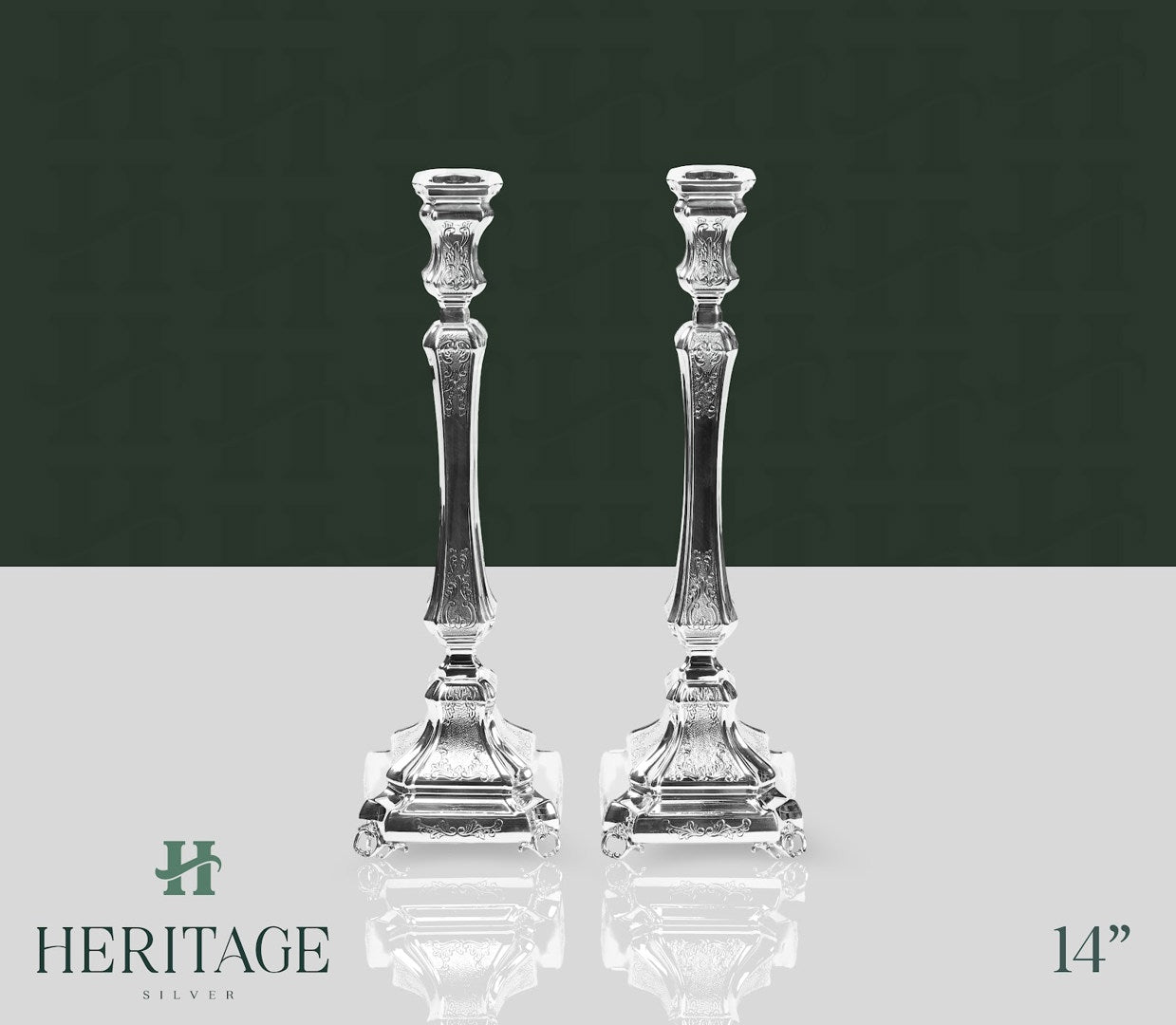 COMINO DECORATED CANDLESTICKS