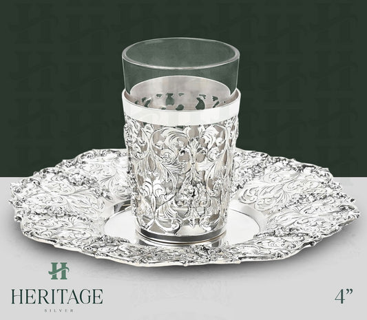 LACE BECHER SET WITH GLASS