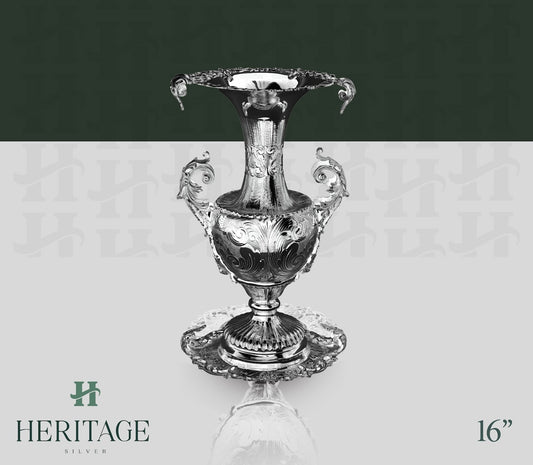 ITALY SMALL VASE WITH HANDLE