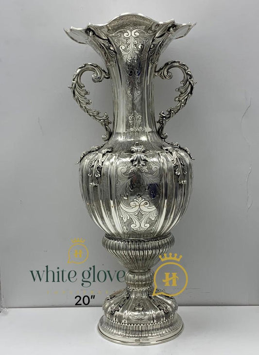 LARGE VASE WITH HANDLE