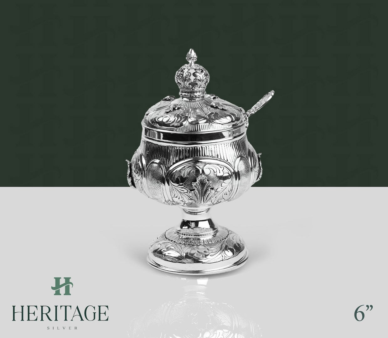 HONEY DISH WITH CROWN