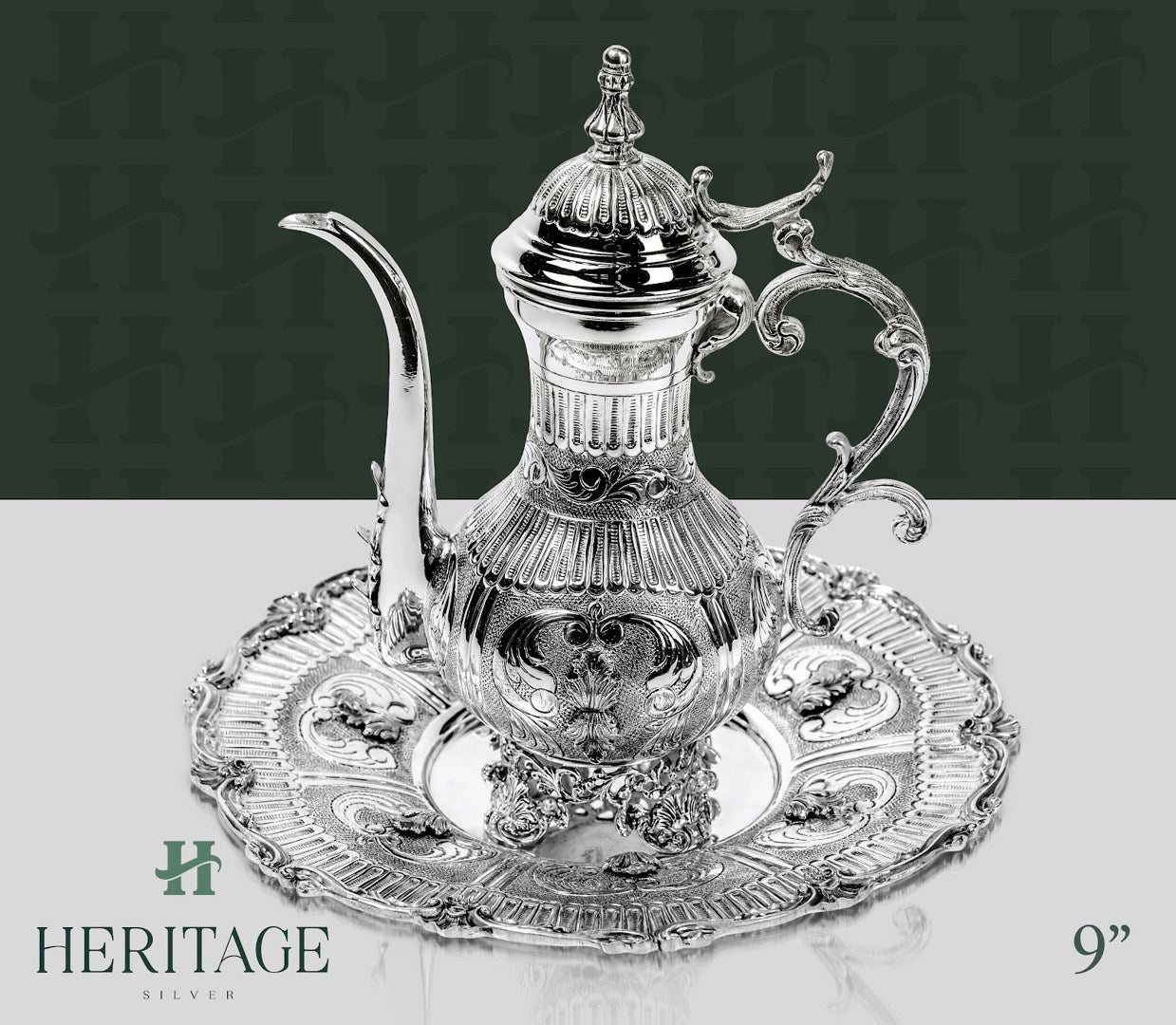 OIL PITCHER WITH TRAY