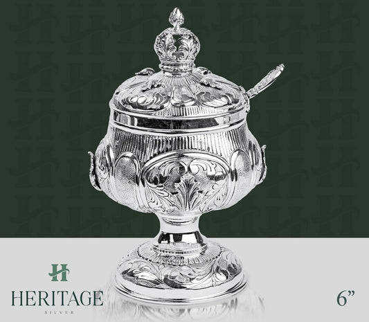 HONEY DISH WITH CROWN