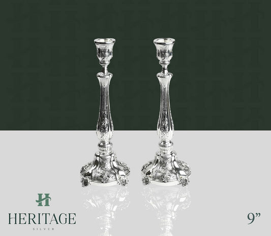SALERNO SMALL CANDLESTICKS