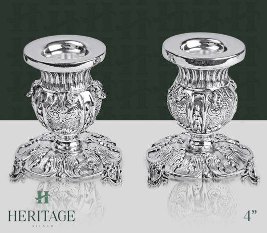 SALERNO SMALL CANDLESTICKS