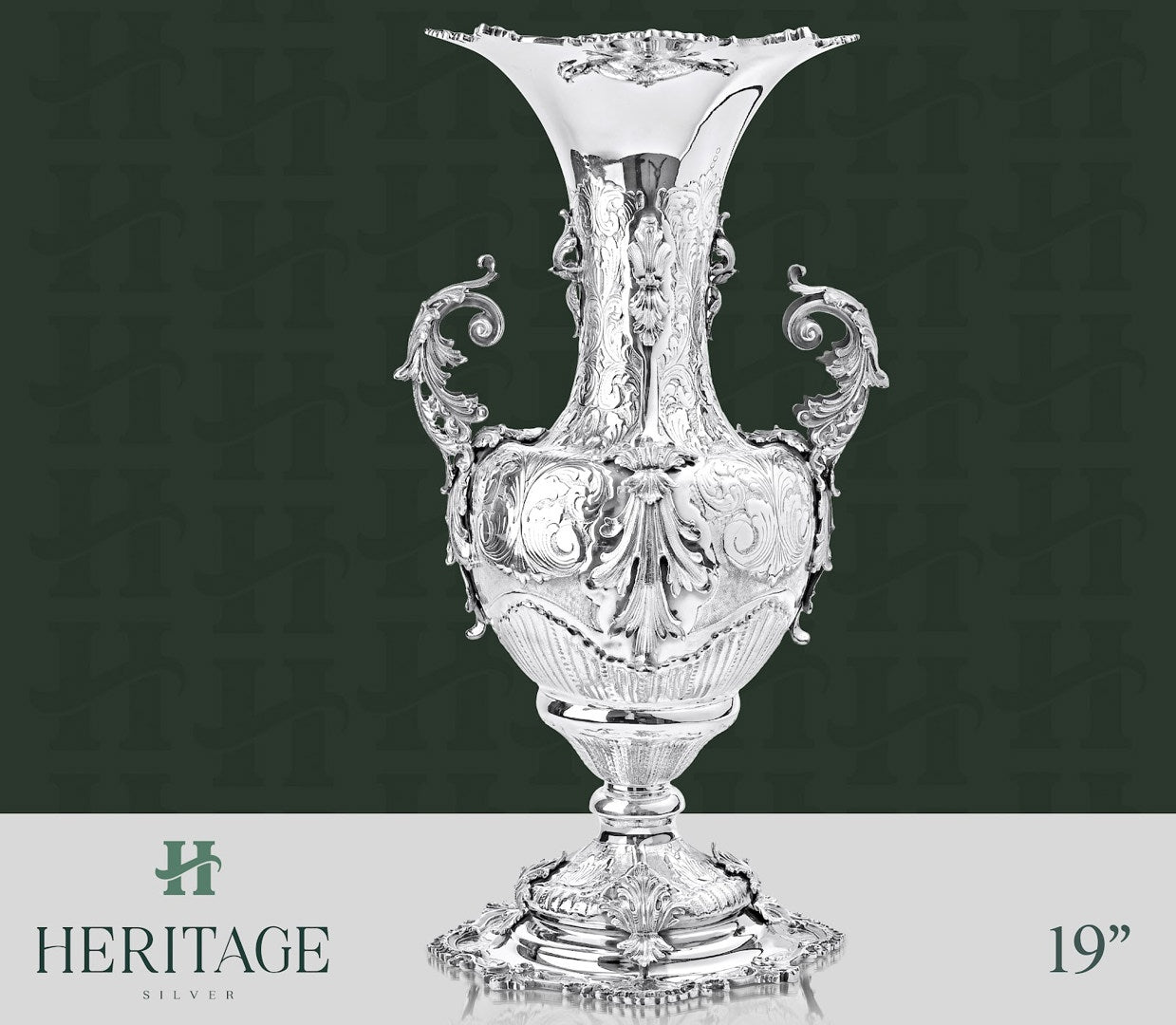 ITALY MEDIUM VASE WITH HANDLE