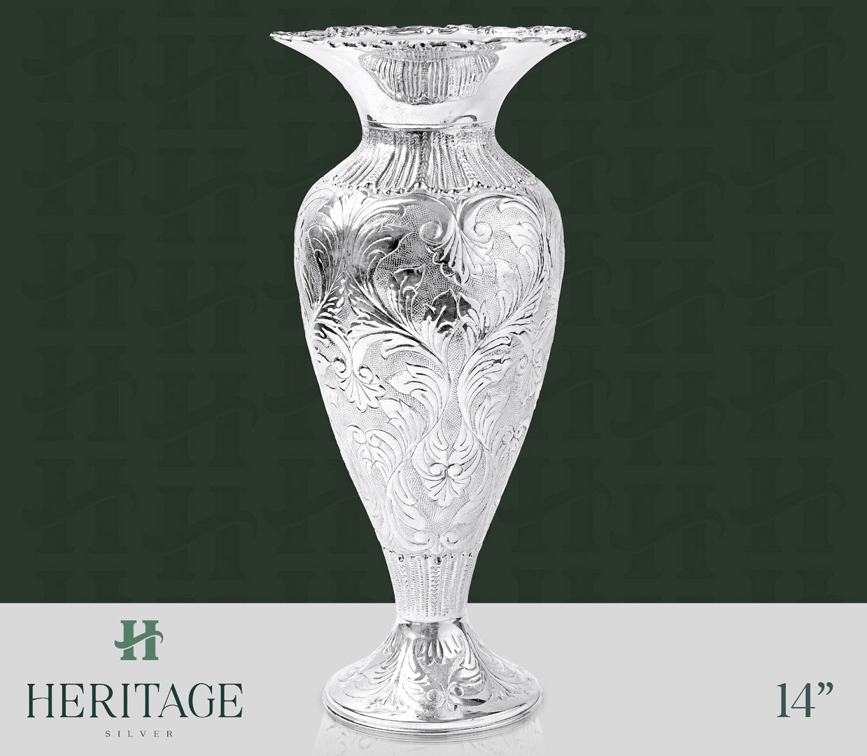 LEONARDO CHASED VASE