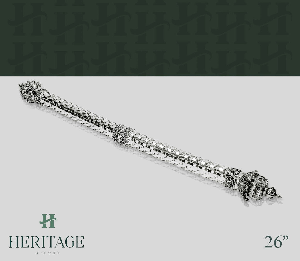BRAIDED LARGE BESUMIM HOLDER – Heritage Silver