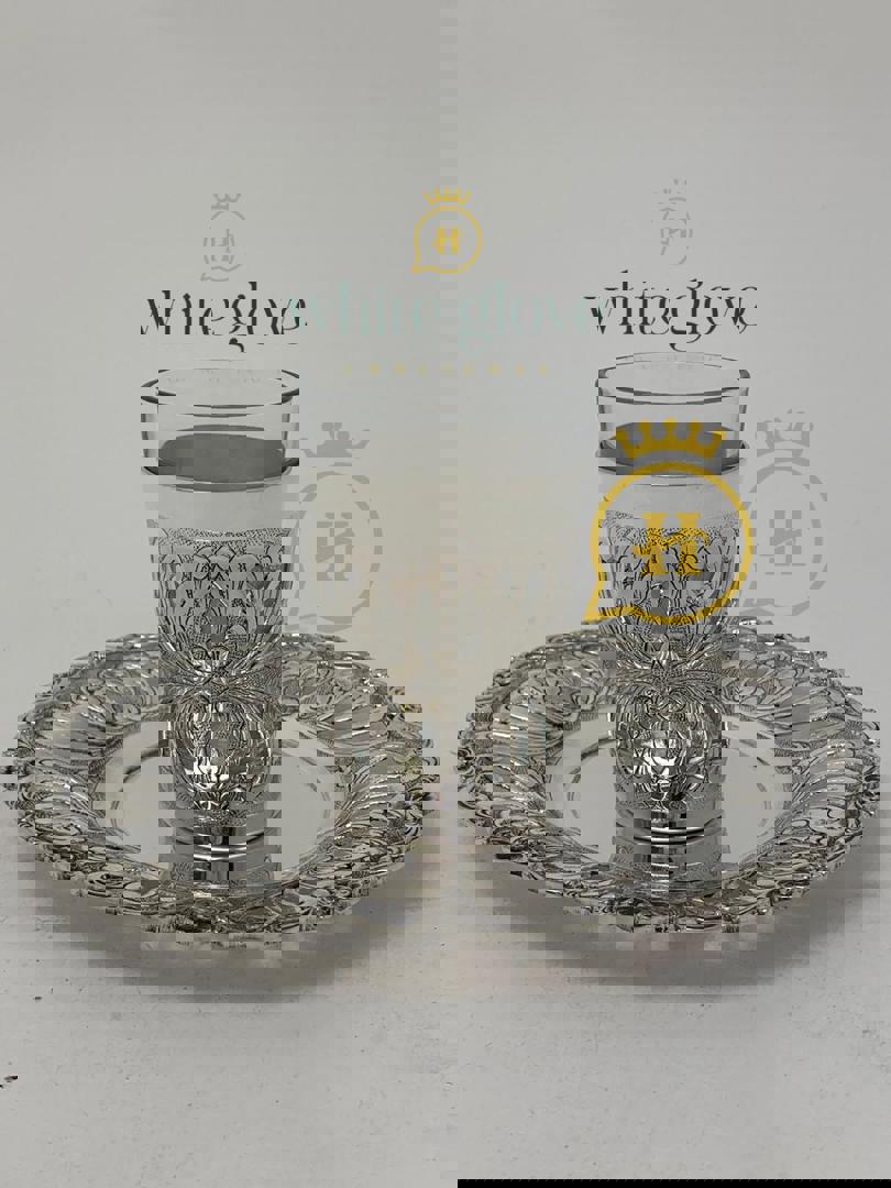 LACE BECHER SET WITH GLASS