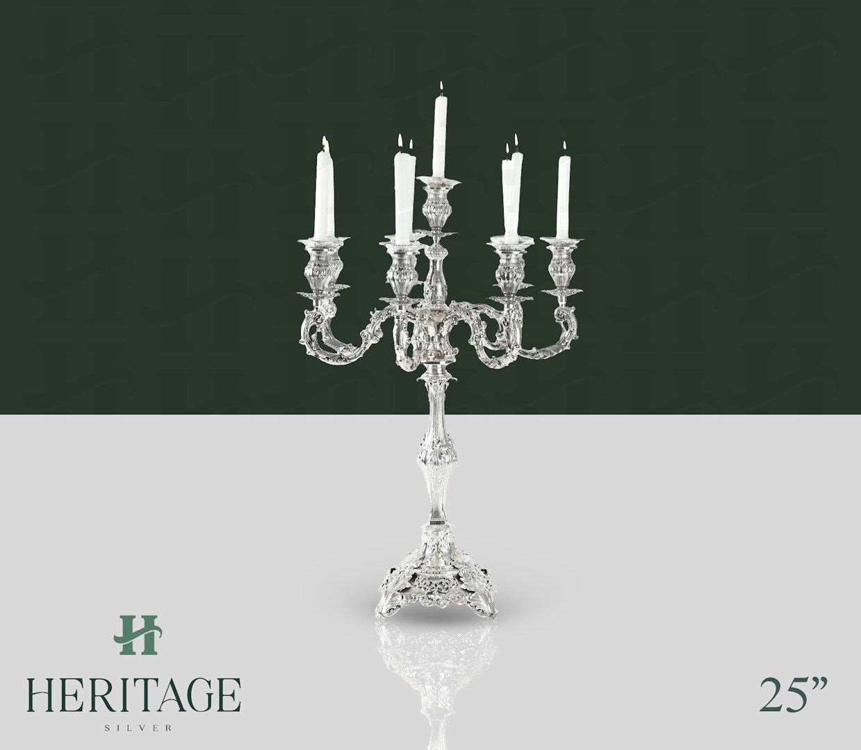 TRAFORO 8 LIGHT CANDELABRA