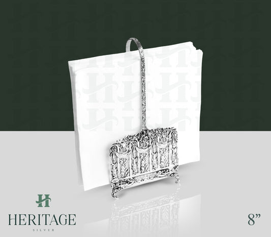 CASTED NAPKIN HOLDER WITH HANDLE