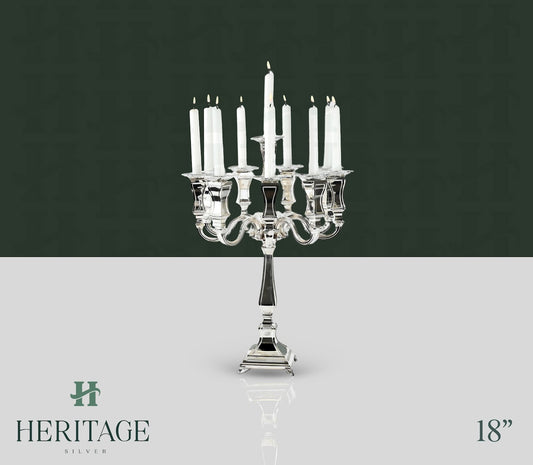 SHINY 10 LIGHT CANDELABRA