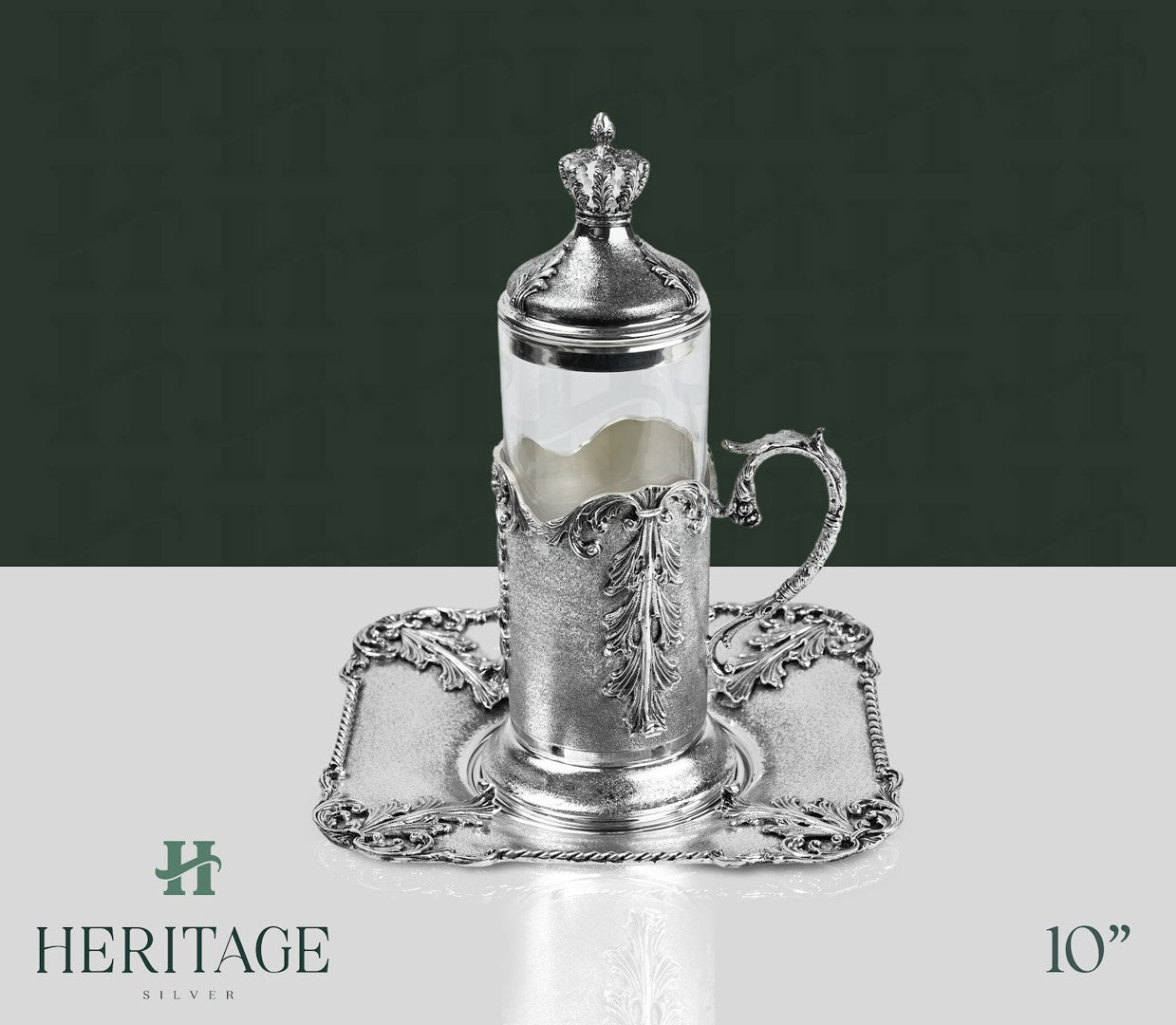 MATT  SQUARE TEA SET